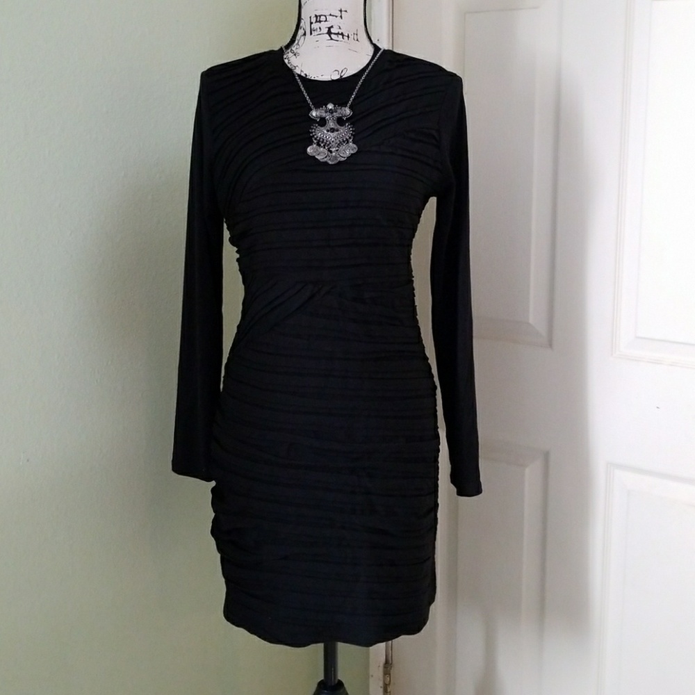 BAR III Long Sleeve Cocktail Dress